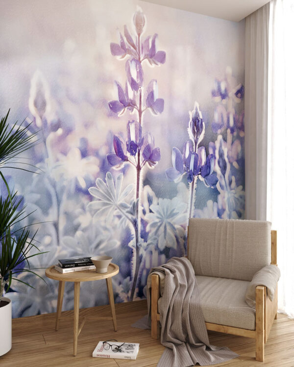 Designer Fototapeten Lavendel fürs Schlafzimmer