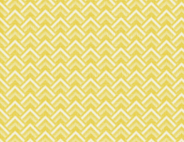 Fototapete mit der Geometrie der Textur von gelben und weißen Dreiecken auf einem strukturierten Hintergrund