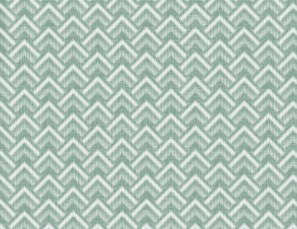 Fototapete mit geometrischer Textur aus grau-grünen und weißen Dreiecken auf strukturiertem Hintergrund
