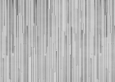 Graue 3D-Fototapete mit geometrischen Paneelen