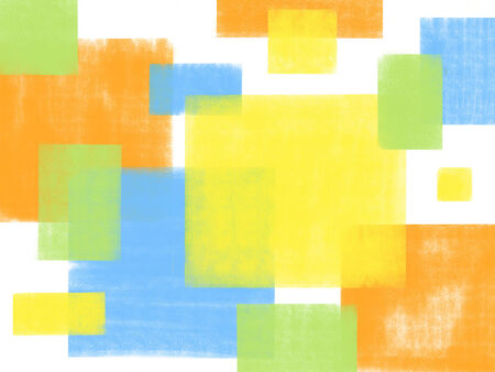 Bunte helle geometrische Formen Fototapete