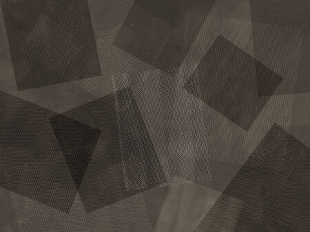 Braune abstrakte geometrische Fototapete